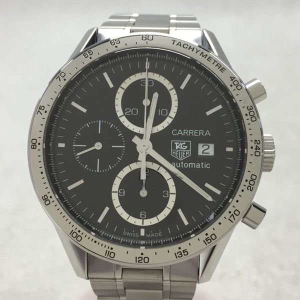 [Used] TAG Heuer Self-winding watch / Carrera / Analog / BLK / 2020/12 ...