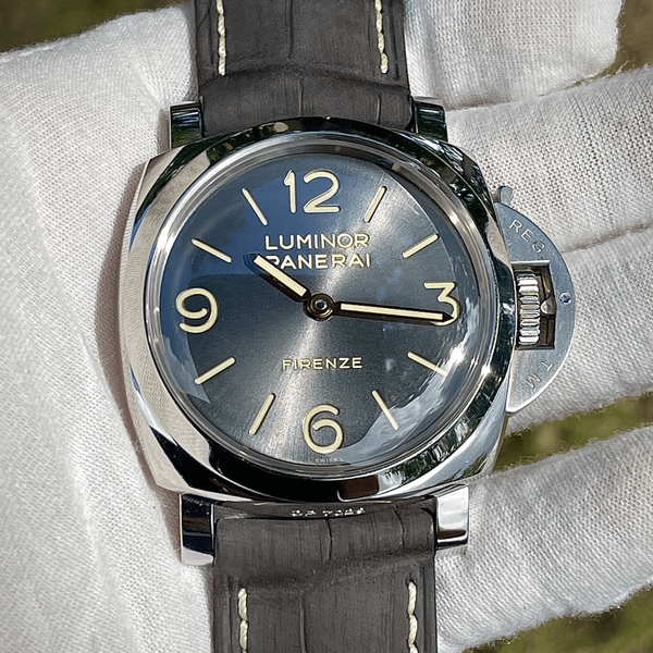 WTS Panerai PAM00605 Luminor Firenze Rare 1 99 Limited Edition 47mm Anthracite Dial Full Set WatchCharts Marketplace