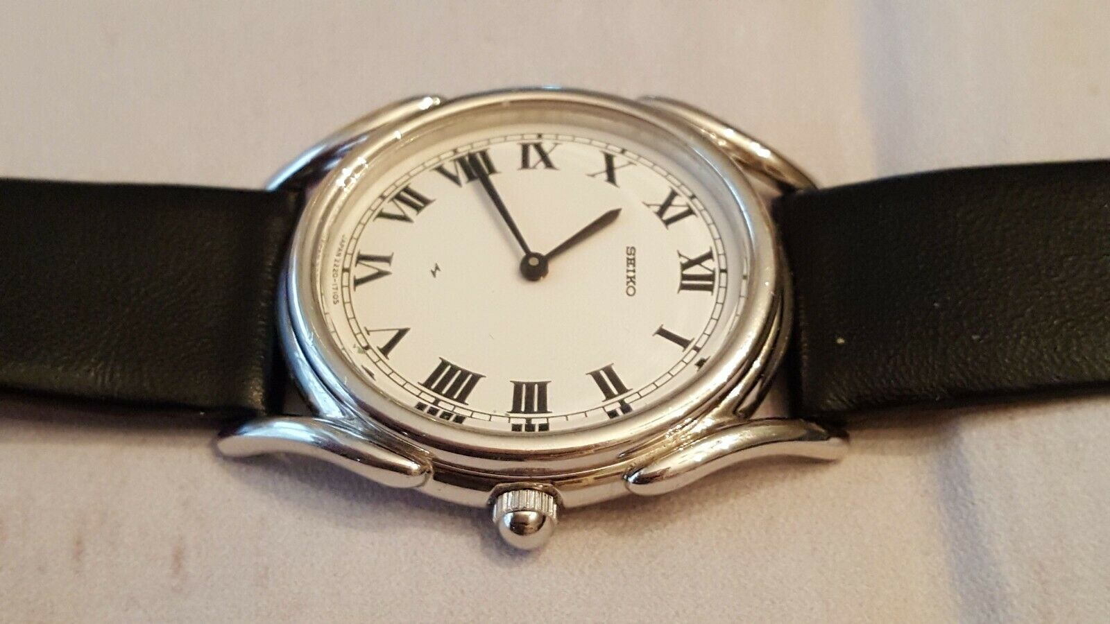 SPECTACULAR VINTAGE SEIKO SILVER 885 MEN'S WATCH WRISTWATCH CLEAN