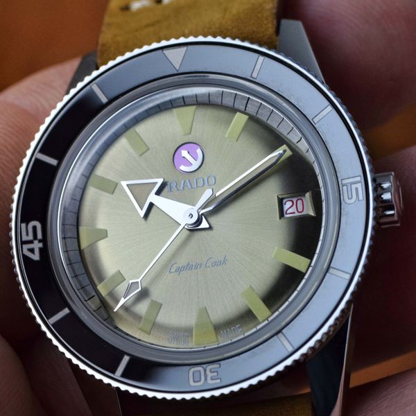 FS 2019 Rado Captain Cook Limited Edition Automatic 37mm LNIB, extras
