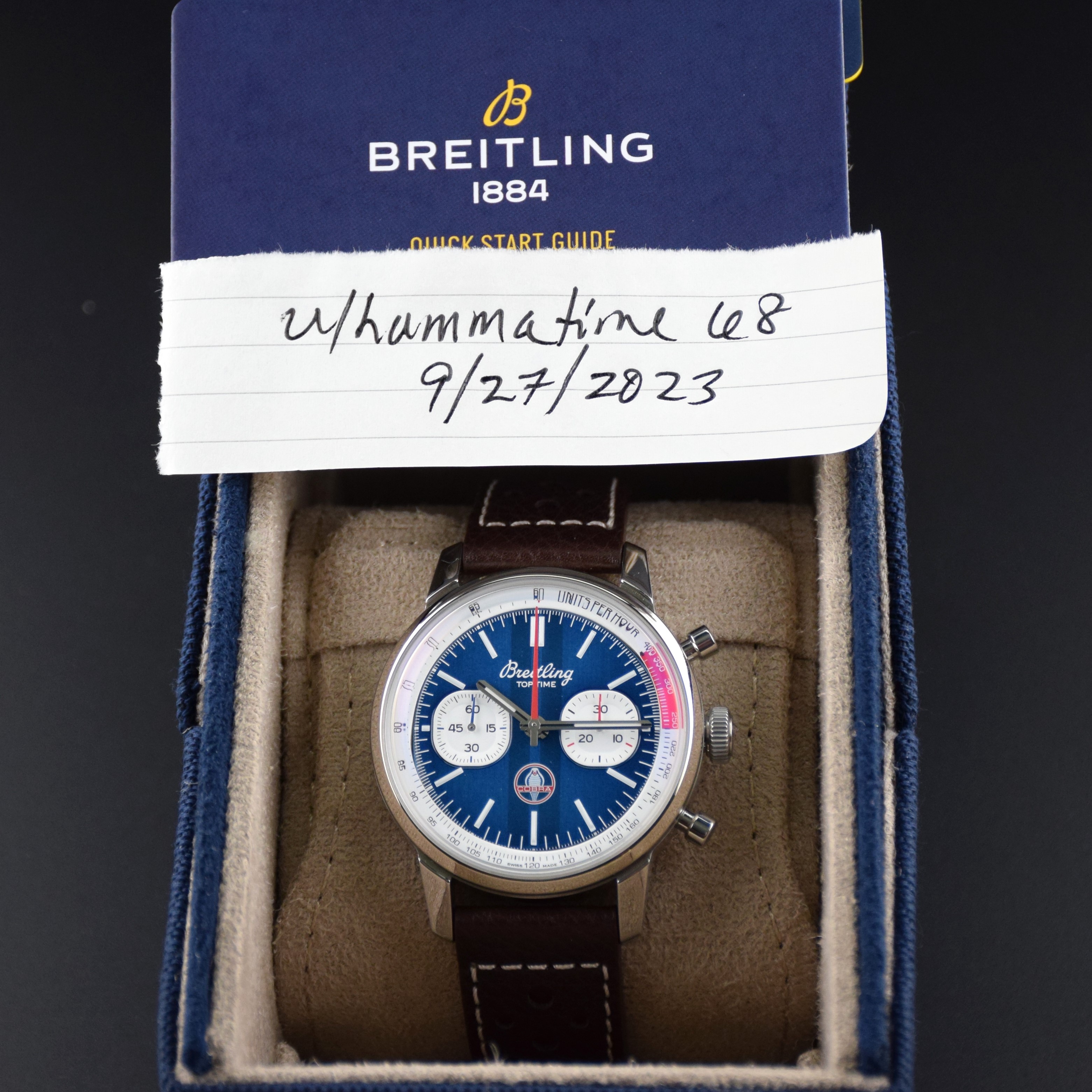 Buy Breitling Top Time B01 Shelby Cobra AB01763A1C1X1