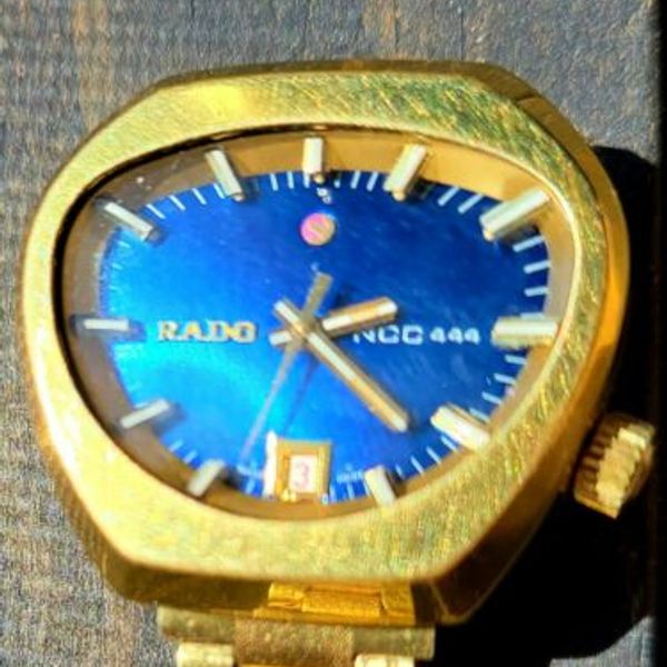 交渉可】RADO NCC 444 レディース時計 ゴールド 自動巻き時計 Vintage
