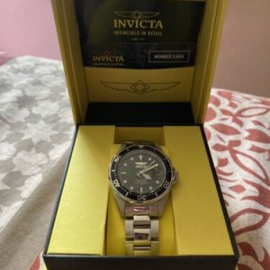 Invicta Men's Watch Pro Diver Black Dial Quartz Stainless Steel Bracelet  8932