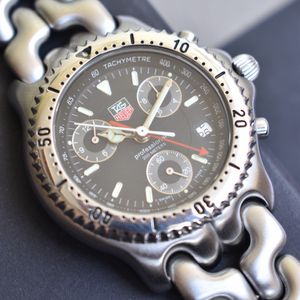 Near Mint+++] TAG Heuer S/el SEL WG1221-K0 Cream Dial Gold