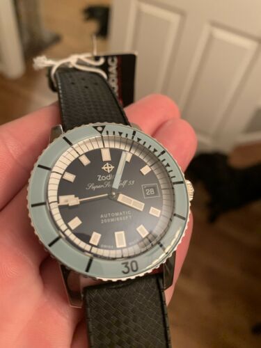 Zodiac Super Sea Wolf 53 Blue Dial Watch ZO9264 HODINKEE Great