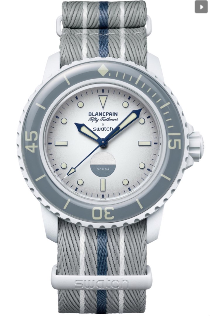 Brand new Swatch x Blancpain Antarctic Ocean WatchCharts Marketplace