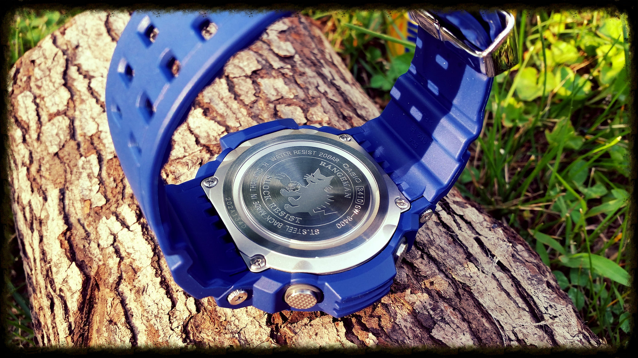 FS: Positive Display NAVY BLUE RANGEMAN GW-9400 GW-9400NV Man in