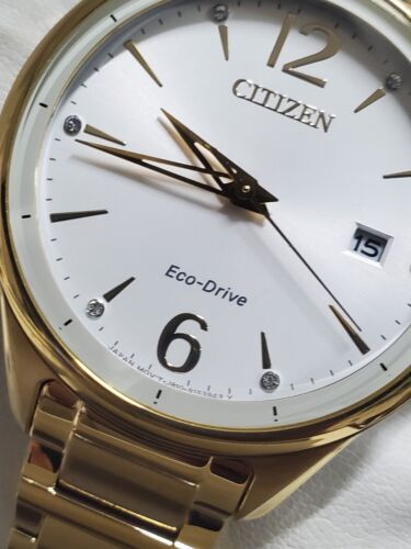 NEW Citizen Chandler FE6102-53A Ladies 37mm Silver Dial MSRP  display picture 1