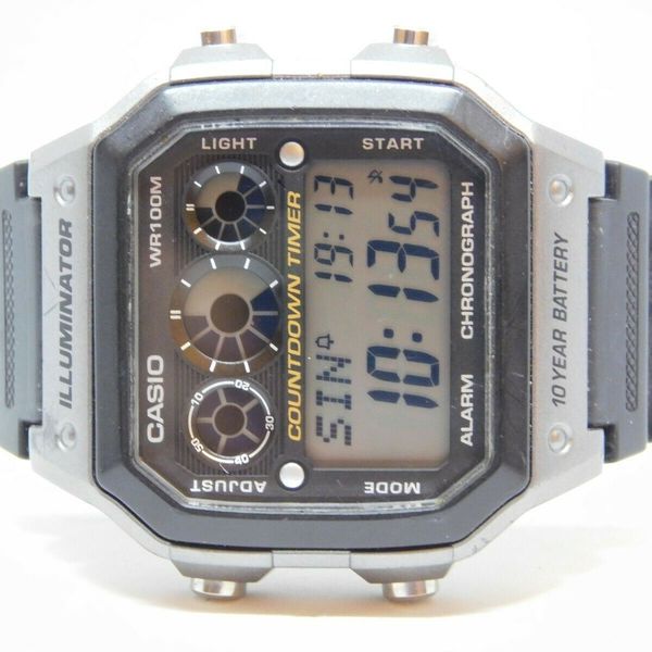 Casio 3426 AE-1300WH Quartz Digital Men's Watch | WatchCharts Marketplace