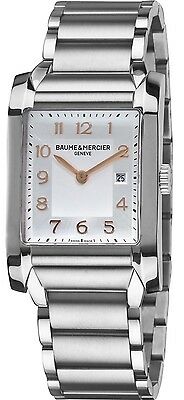 MOA10020 BRAND NEW BAUME MERCIER HAMPTON RECTANGULAR 10020