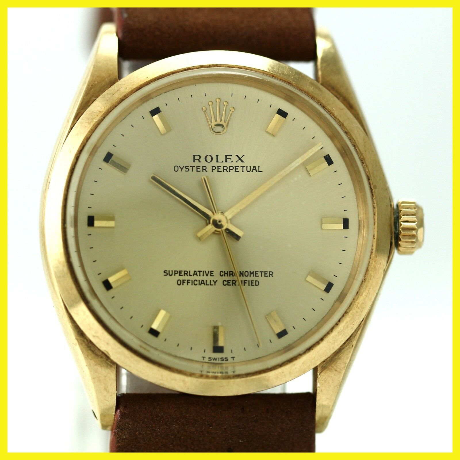 rolex 1005 18k