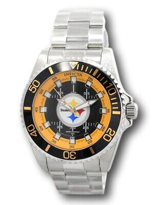 NFL | Accessories | Pittsburgh Steelers Nfl Casual Stainlesssteel Mens Watch  New | Poshmark