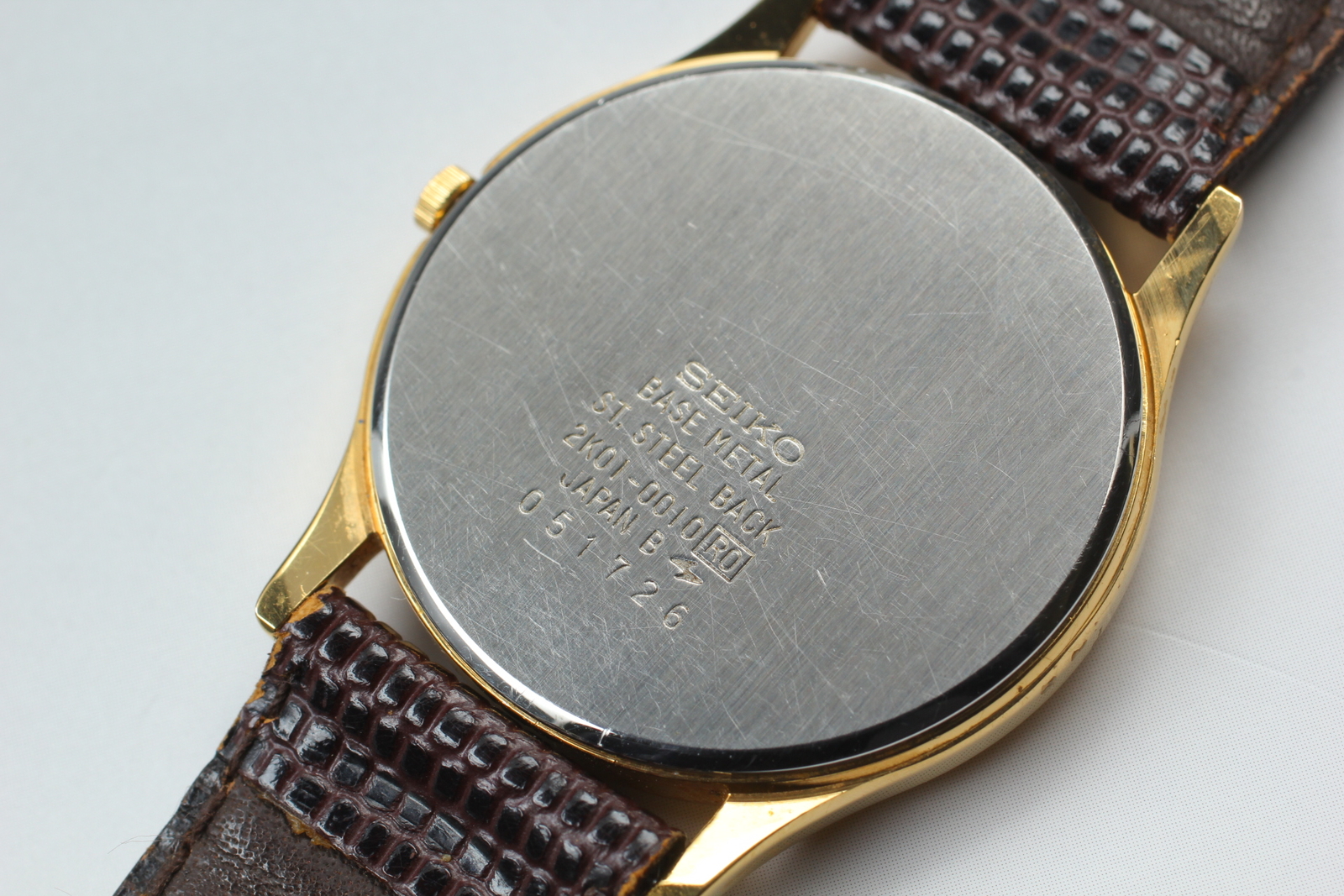 Near MINT] Vintage Seiko 2K01-0010 Quartz Men