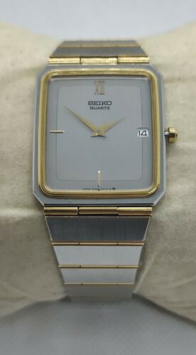 Seiko Men's Dress Watch Two Tone 9029-5009 Five Jewels - New