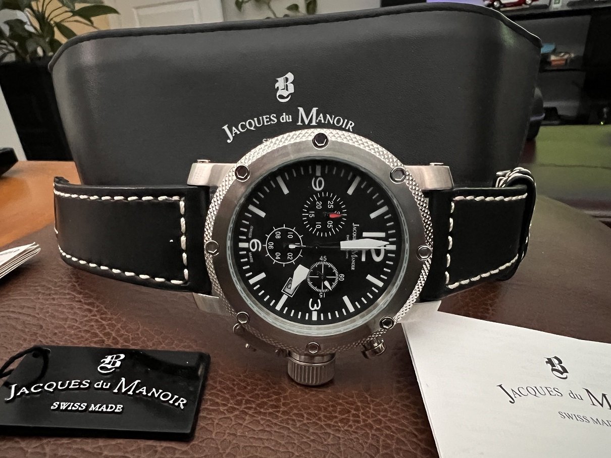 Jacques du clearance manoir chronograph