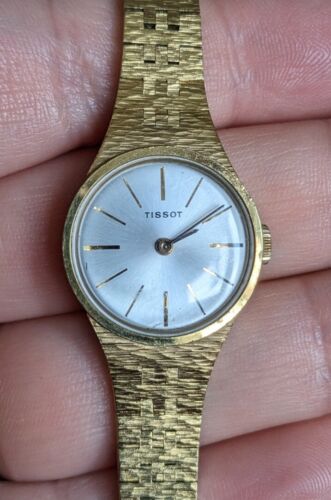 Vintage 1980s Tissot Manual Automatic Watch Working Excellent