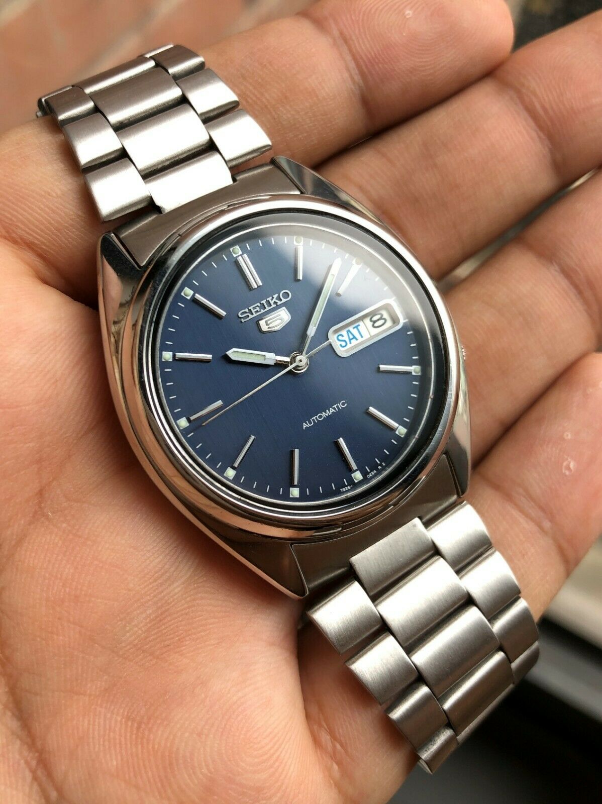 Seiko 5 best sale sunburst dial