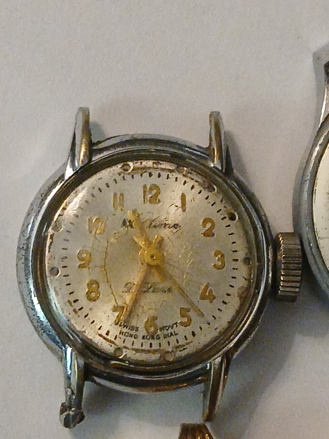 Mouvement Mécanique Vintage Winton - Pour Montre Bracelet - Pièces Détachées / Réparation