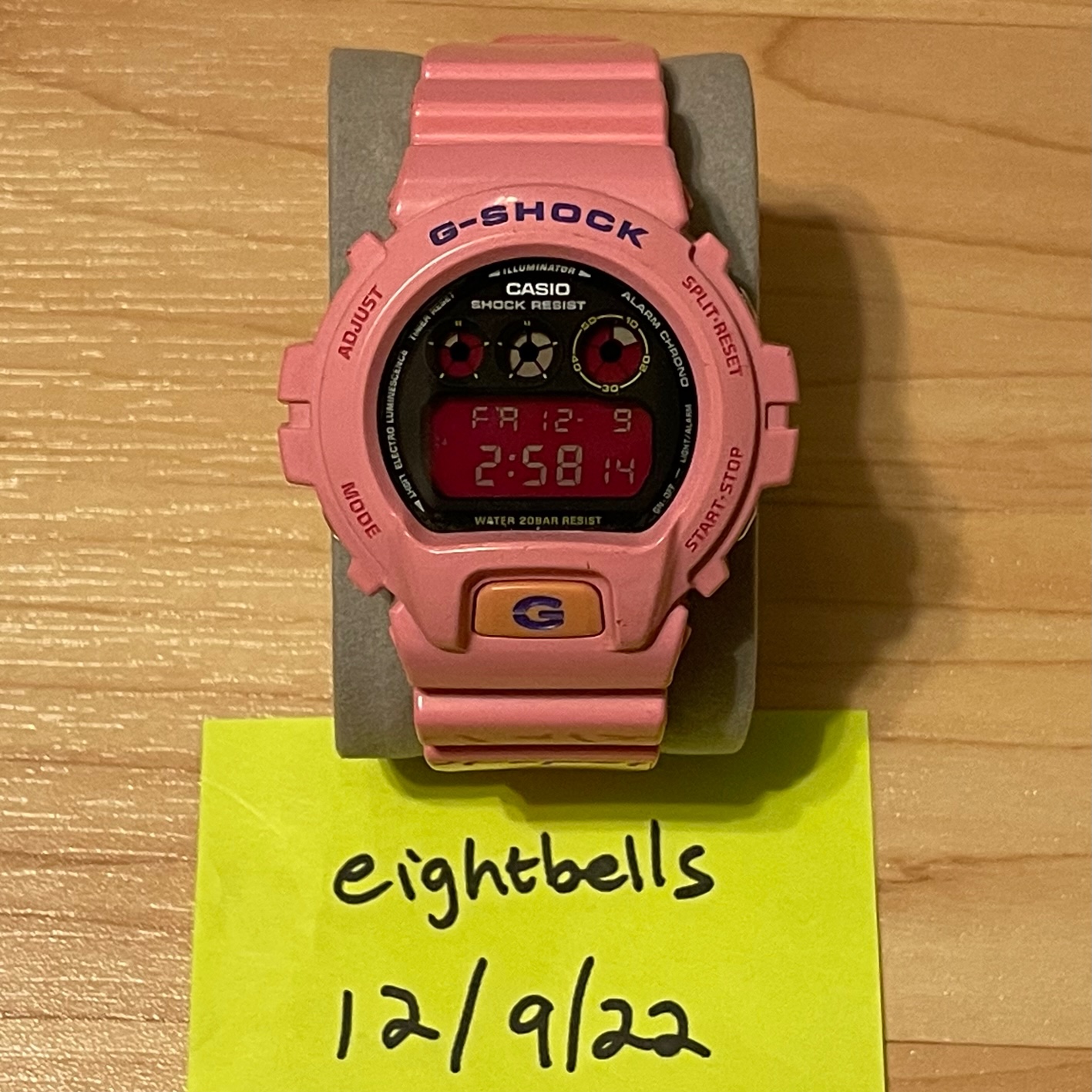 WTS] Casio G-Shock DW-6900SN-4 Bubblegum Pink Crazy Colors Digital