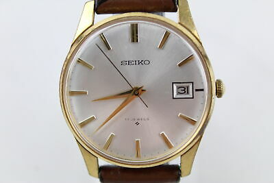 RARE Vintage Gents SEIKO 6602 1990 Gold Tone WRISTWATCH Automatic