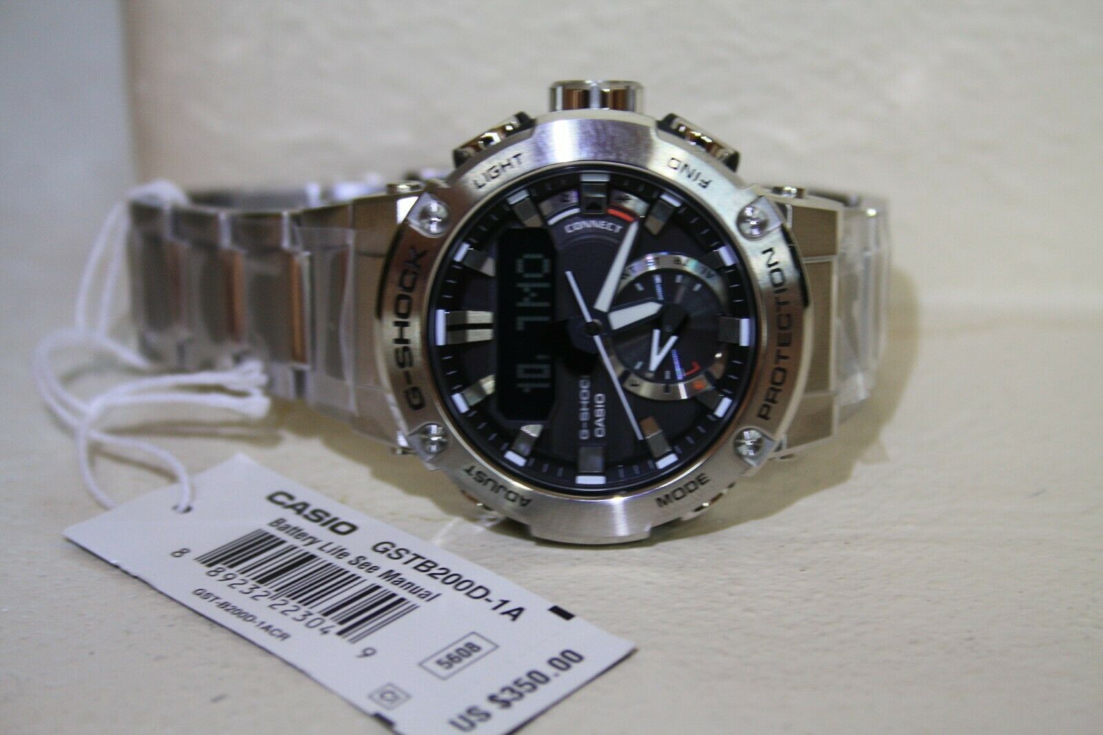 Casio GSTB200D 1A G Steel. Saph. Crystal Authorized Dealer BRAND NEW WatchCharts Marketplace