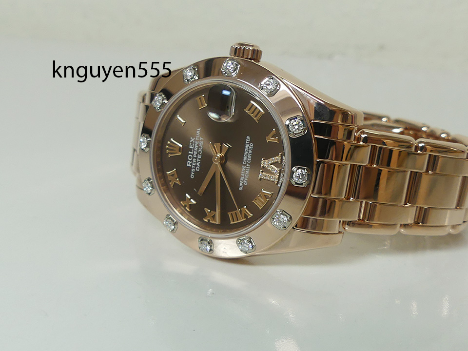 Rolex pearlmaster rose outlet gold