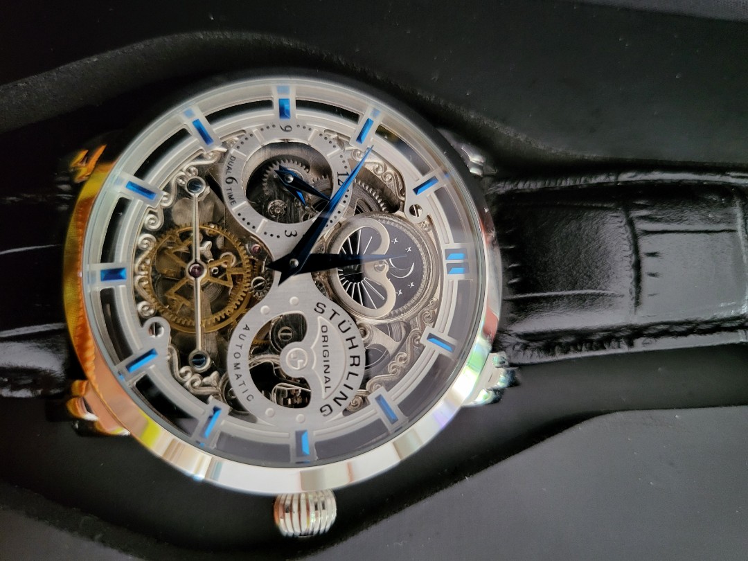 Anatol 371 automatic outlet 47mm skeleton