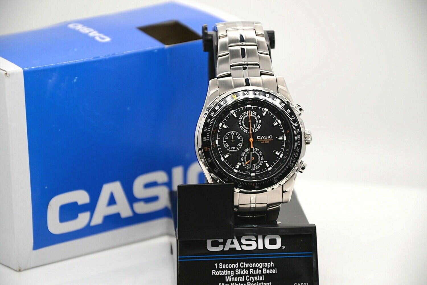 Casio MTP4500D 1AV Slide Rule Bezel Aviator Quartz Sport Watch WatchCharts Marketplace