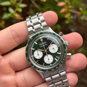 Vintage SEIKO Watch Chronograph Tachymeter Calendar 7T32 - 7A2A