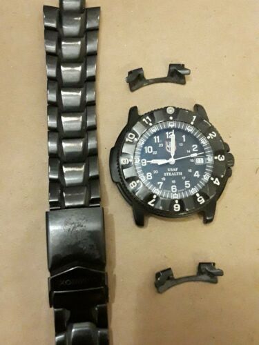 Men's Luminox Watch Wristwatch Swiss Series 3400 USAF Stealth F
