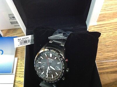 Seiko sportura GPS solar SSF005 world time watch Brand New