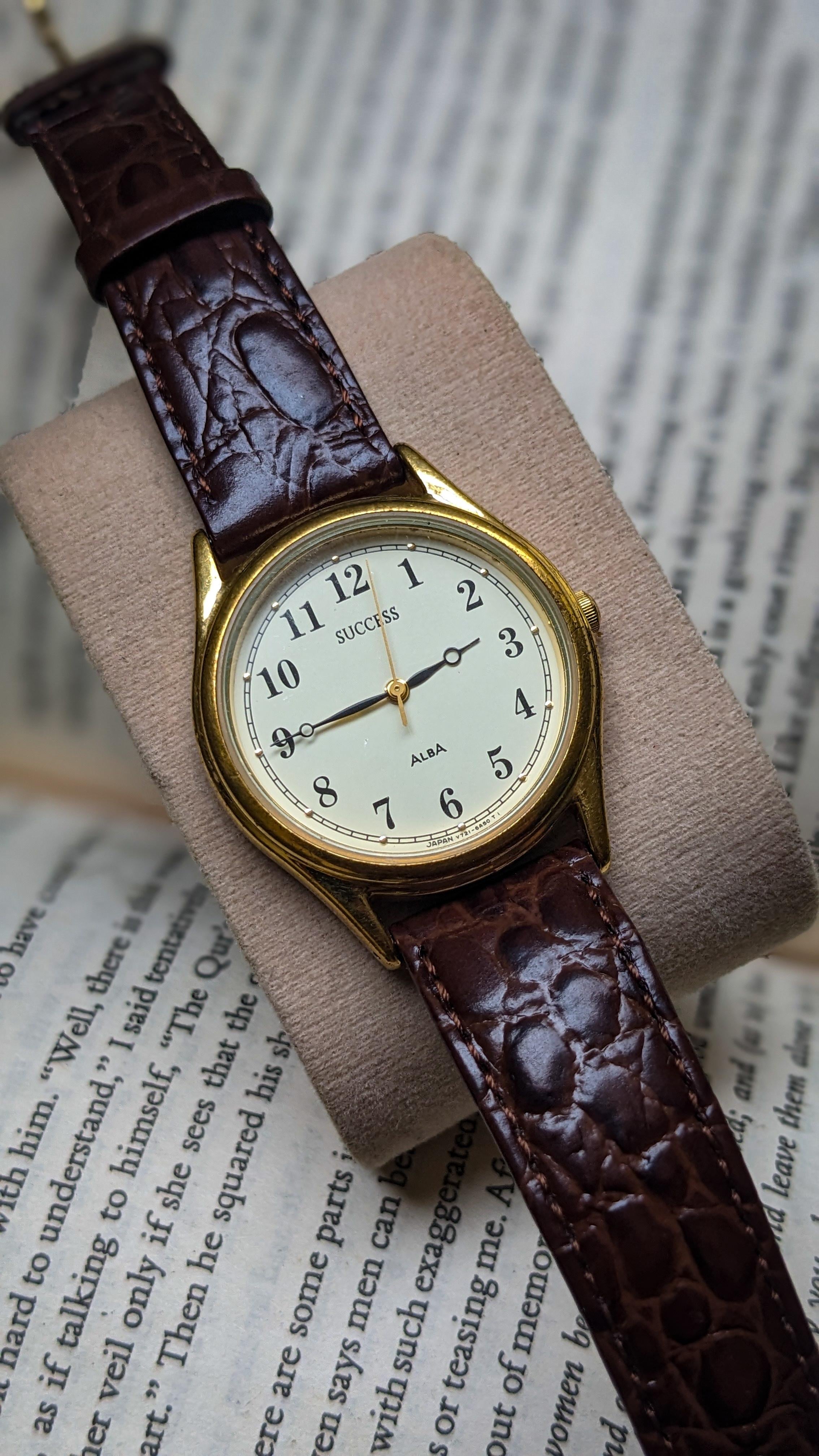 WTS] Collectible Seiko Alba “Success” Quartz Watch – Gold Tone