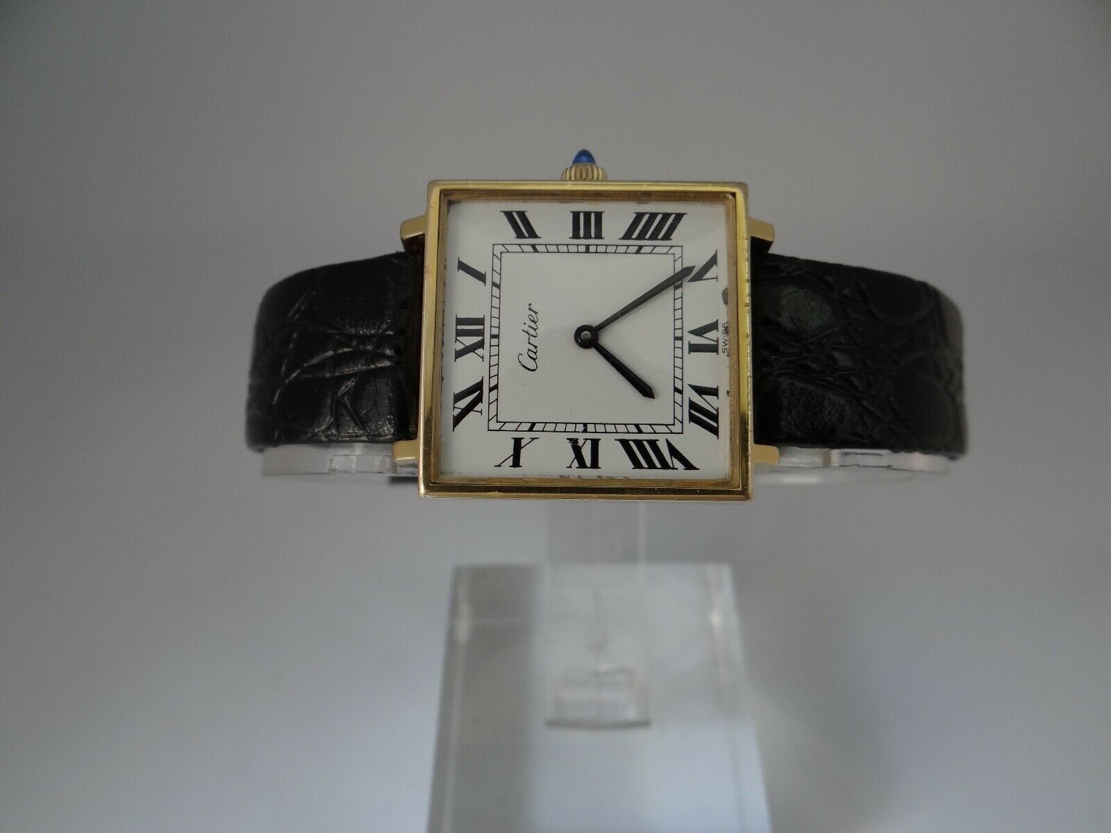 Cartier　VINTAGE VINTAGE CARTIER TANK SQUARED STERLING SILVER .925 PRE-MUST
