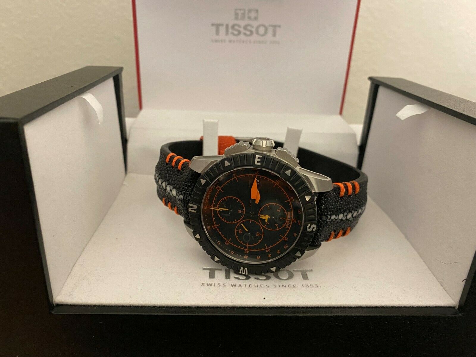 Tissot T Navigator Automatic Chronograph T062427 A Black Dial