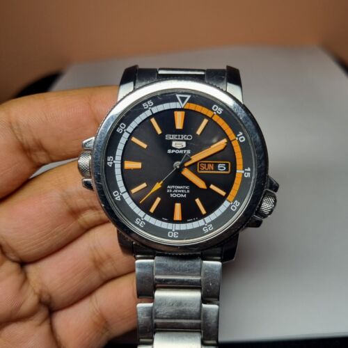 SEIKO 5 RARE 5SPORTS SPORTS ​MEN'S AUTOMATIC 23 Jewels 7S36-04X0