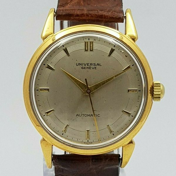 VINTAGE UNIVERSAL GENEVE BAMPER AUTOMATIC REF. 40205 CAL. 138 SS SIDER ...