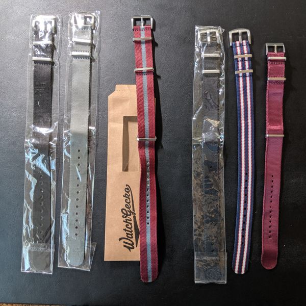 FS Premium NATO Straps Armilla, WatchGecko, Crown & Buckle, Moose