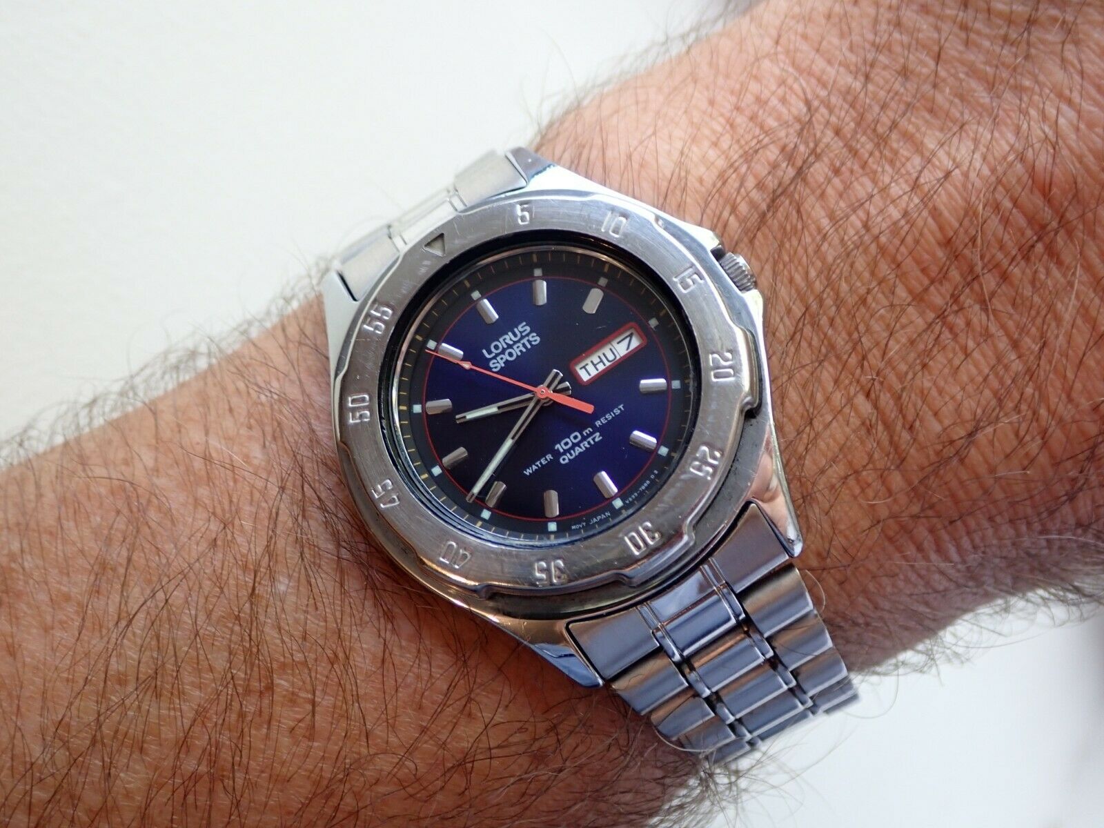 Rare* Vintage Lorus Sports by Seiko 100M Divers Watch V533
