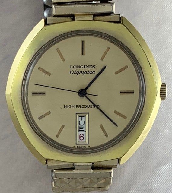 Longines OLYMPIAN HIGH FREQUENCY AUTOMATIC DAY DATE Swiss Made