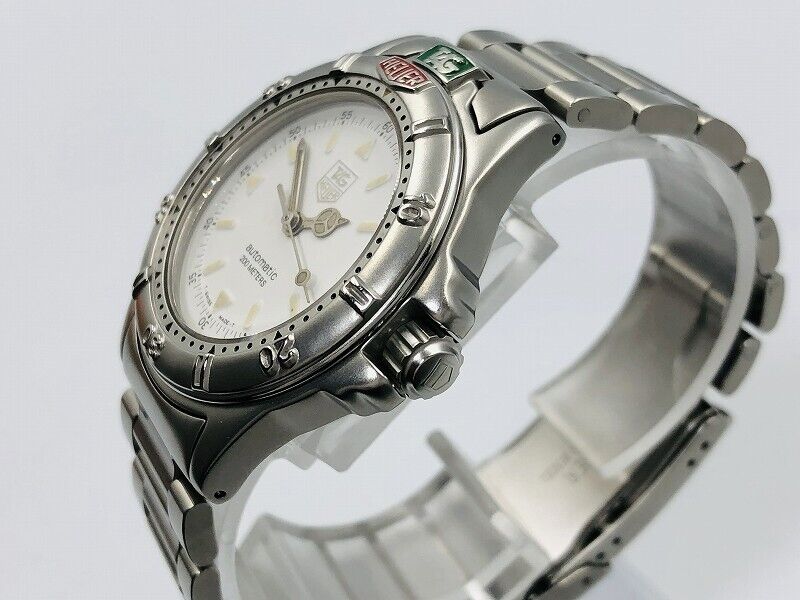 TAG HEUER 699.713 KA 4000 Automatic Watch St.Steel Date WatchCharts