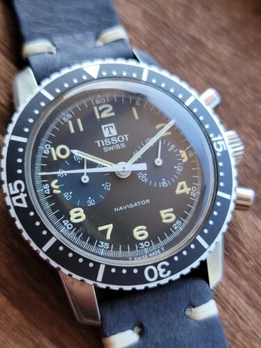 Tissot Lemania Chronograph SAAF 817 Navigator Viggen Pilots 872