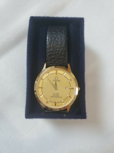 OMEGA De Ville クォーツ 腕時計 ゴールドカラー Omega De Ville co-axial Chronometer Swiss 1403 gold tone men's