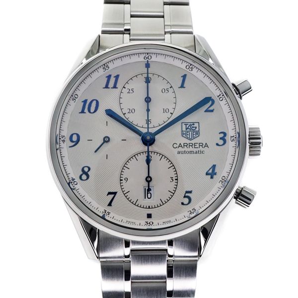 TAGHEUER [TAG Heuer] CAS2111 Carrera Chronograph Silver Caliber 15 Self ...