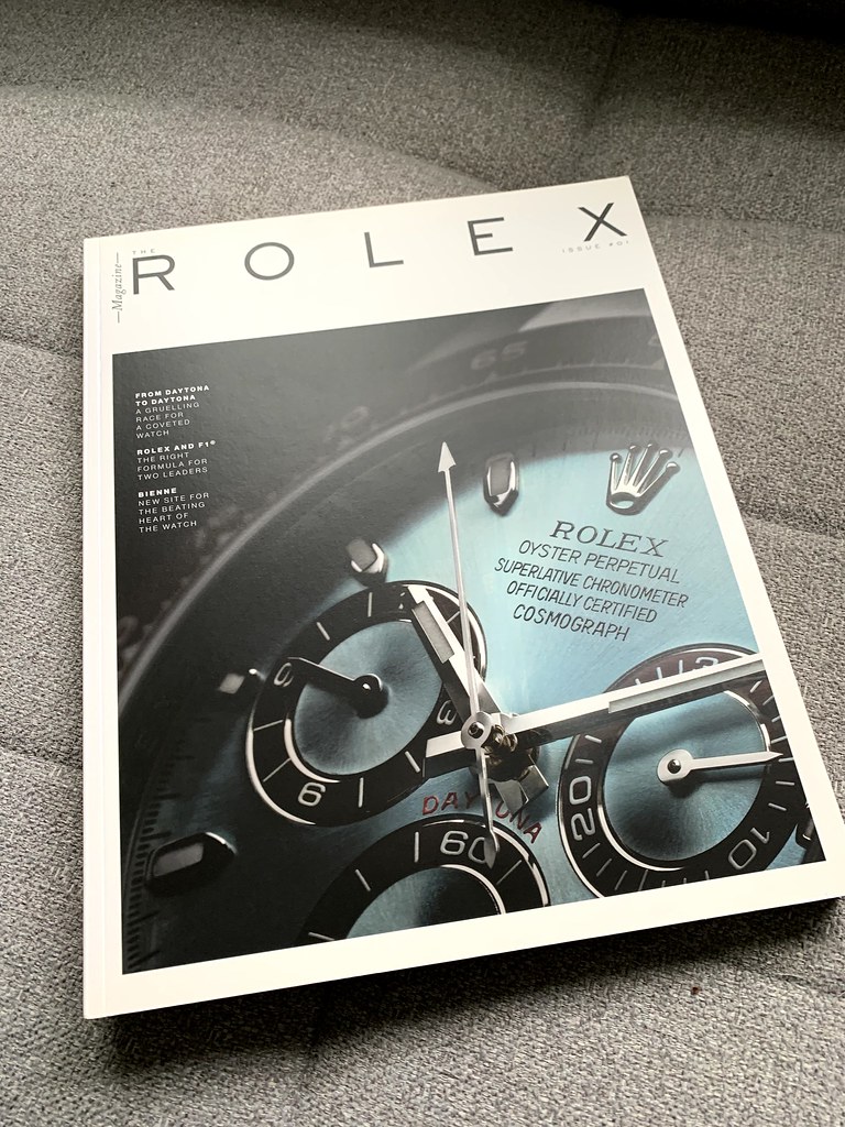 FS: Rare NEW Rolex Magazine Issue #01 Rolex Daytona Collectible ...