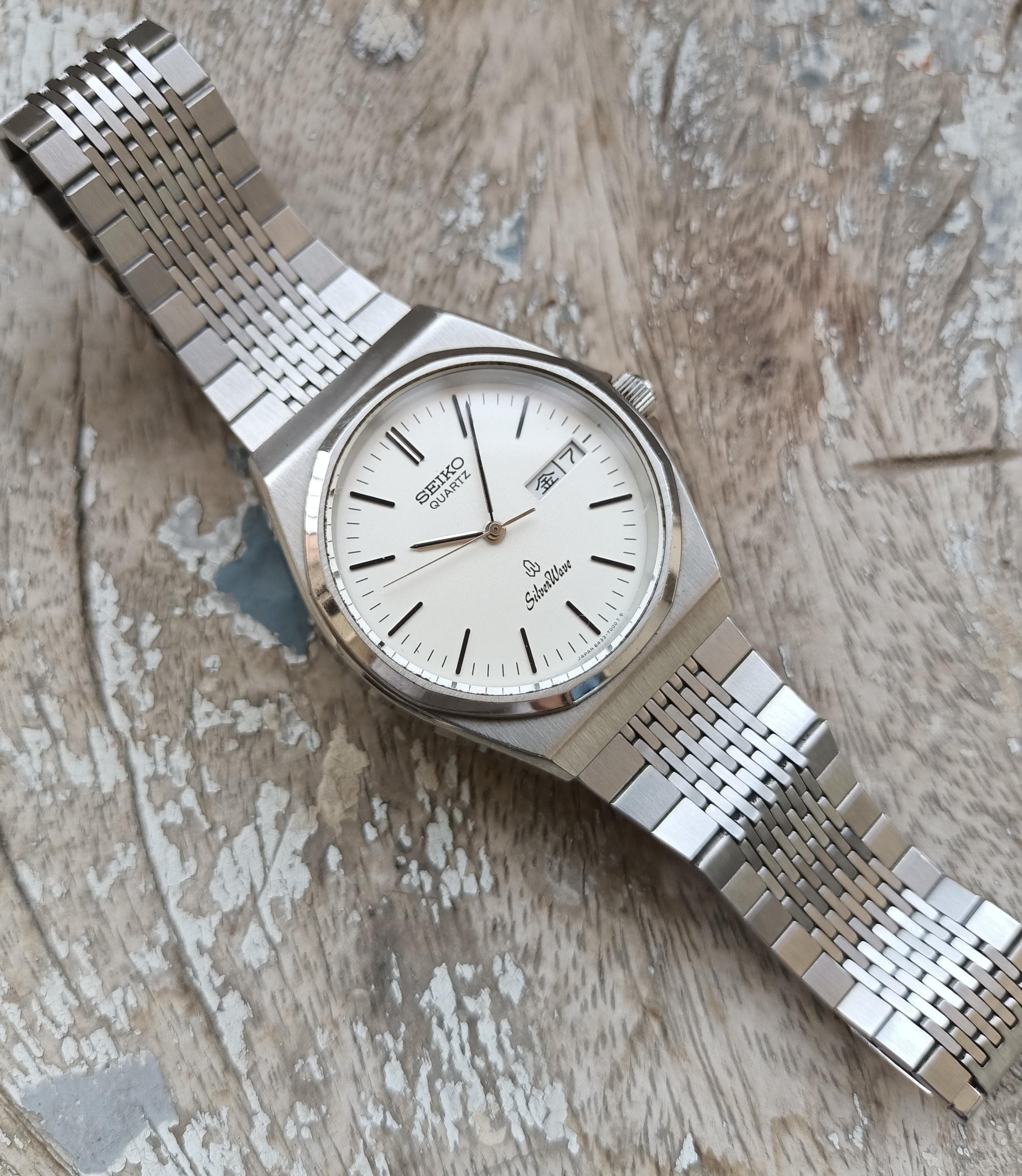 J-8235| セイコー SEIKO 最高級 グランドクォーツ ツイン
