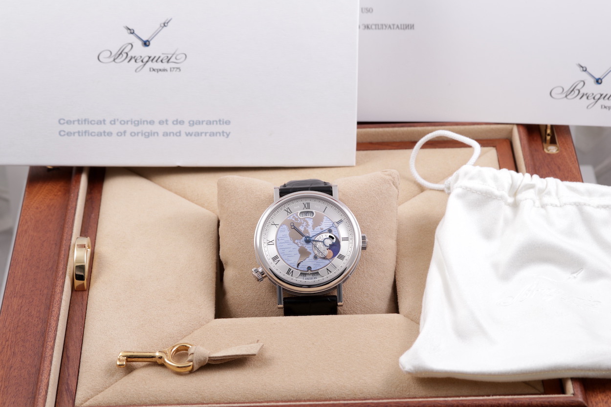 FS Breguet Classique Hora Mundi Platinum Box Papers 5717 5717PT