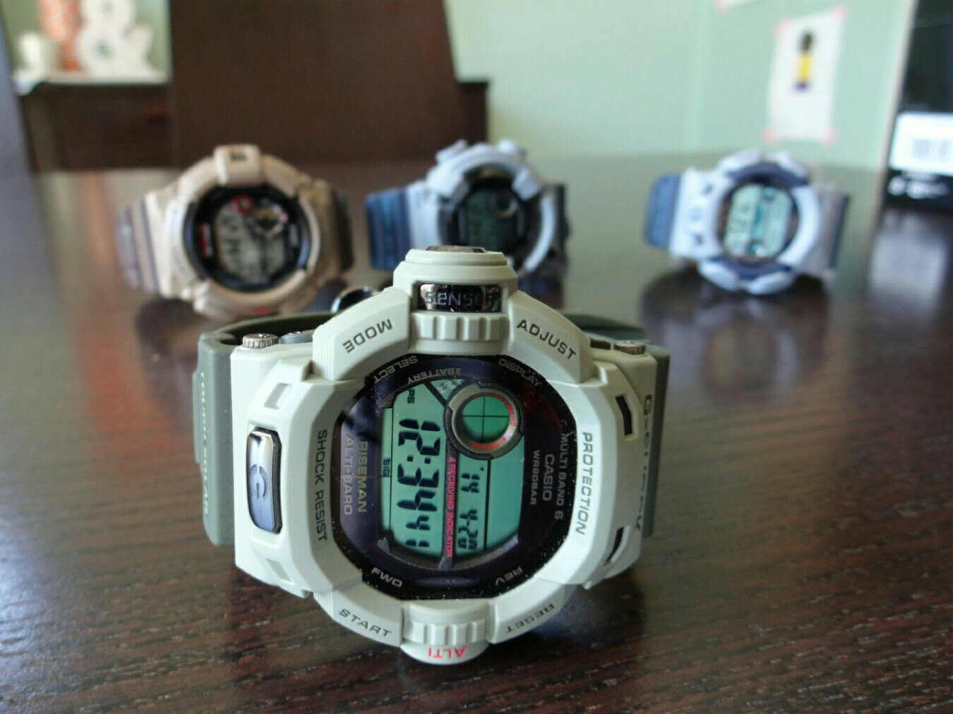 Casio G-Shock Complete Set Men in Military Color G9300ER GW9200ERJ