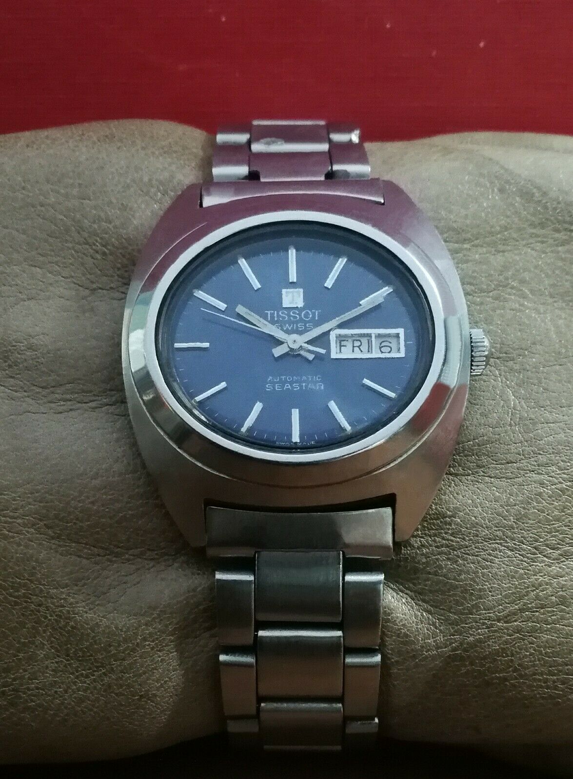 TISSOT SEASTAR AUTOMATIC cal.2571 VINTAGE 60 s RARE SWISS WATCH