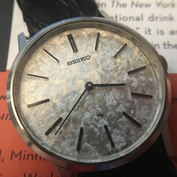 WTS] seiko Chariot 2220-0430 snowflake dial diani movement | WatchCharts