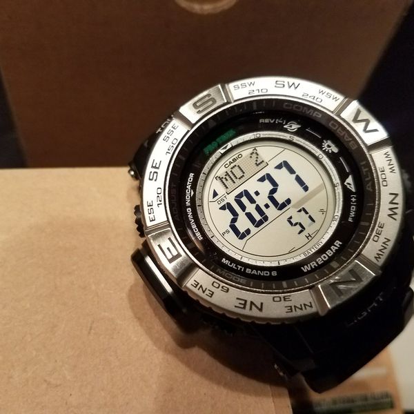 FS: Casio ProTrek PRW3500-1 Solar Atomic Triple Sensor 20 Bar $115 ...